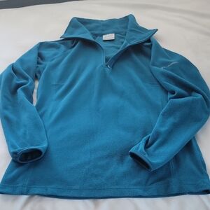 Columbia Teal Fleece Pullover